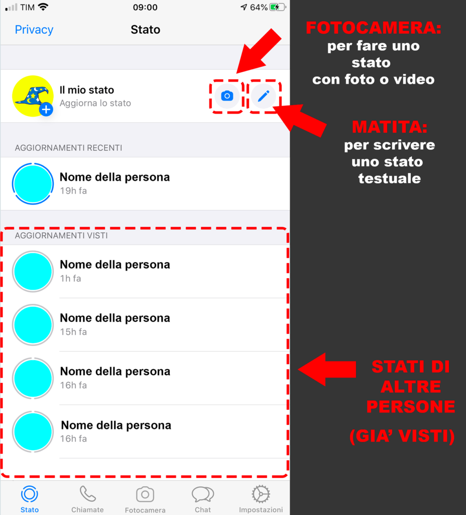 Chi Puo Vedere Lo Stato Di Whatsapp Social Facile It