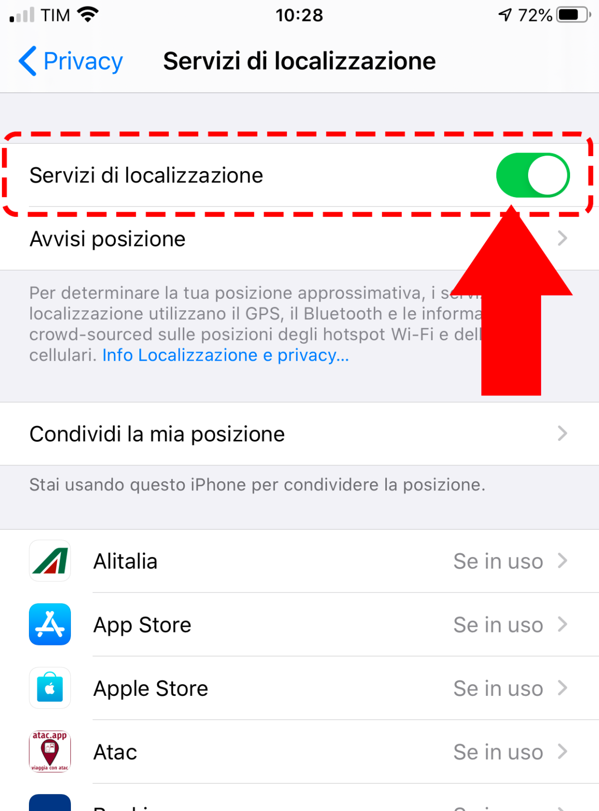 come inviare posizione su whatsapp DrBeckmann