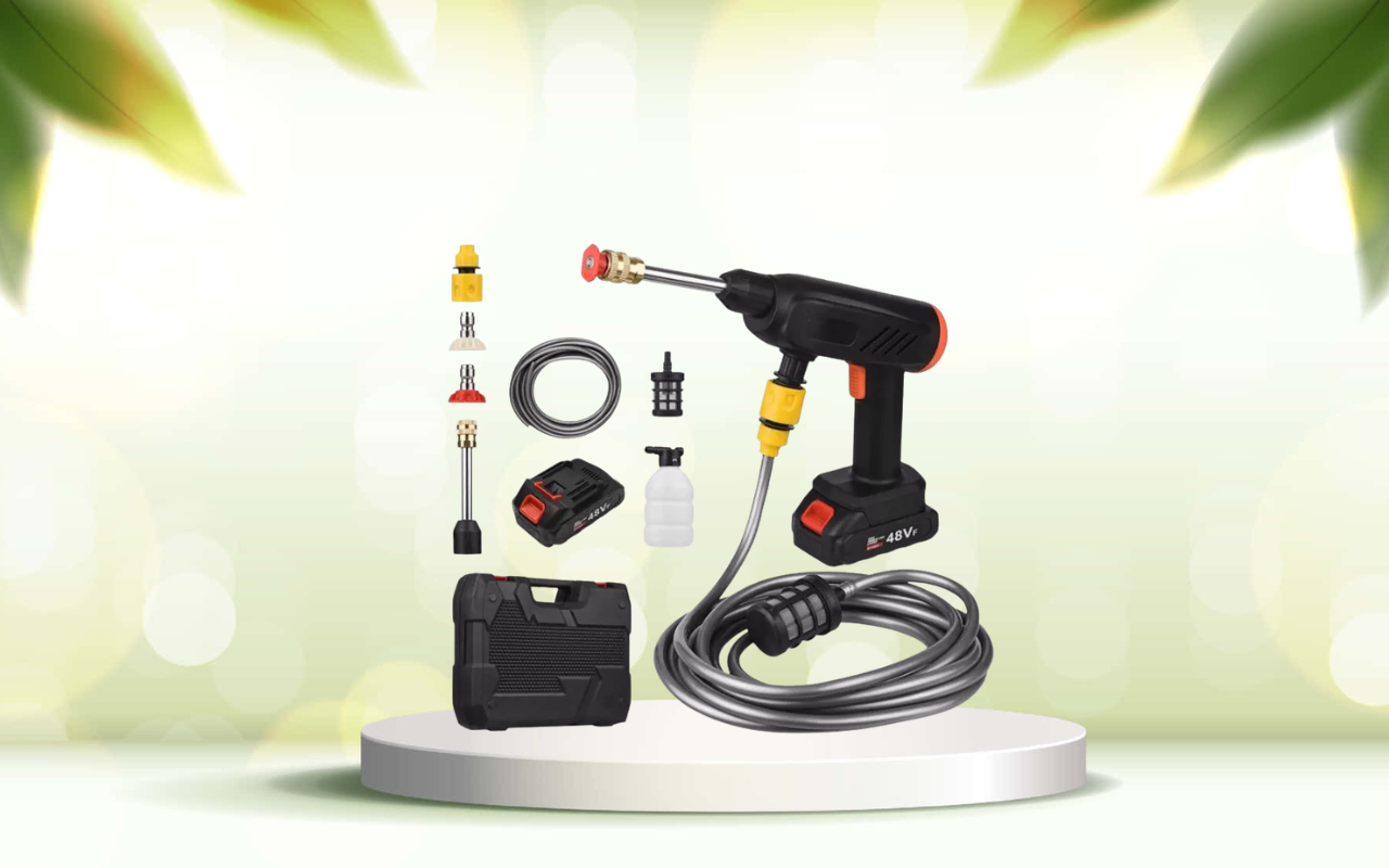 Scopri la pistola idropulitrice a batteria: pulizia professionale ovunque tu sia