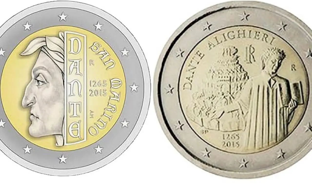 1 euro con Dante Alighieri: se è del 2002 può valere più di quanto pensi